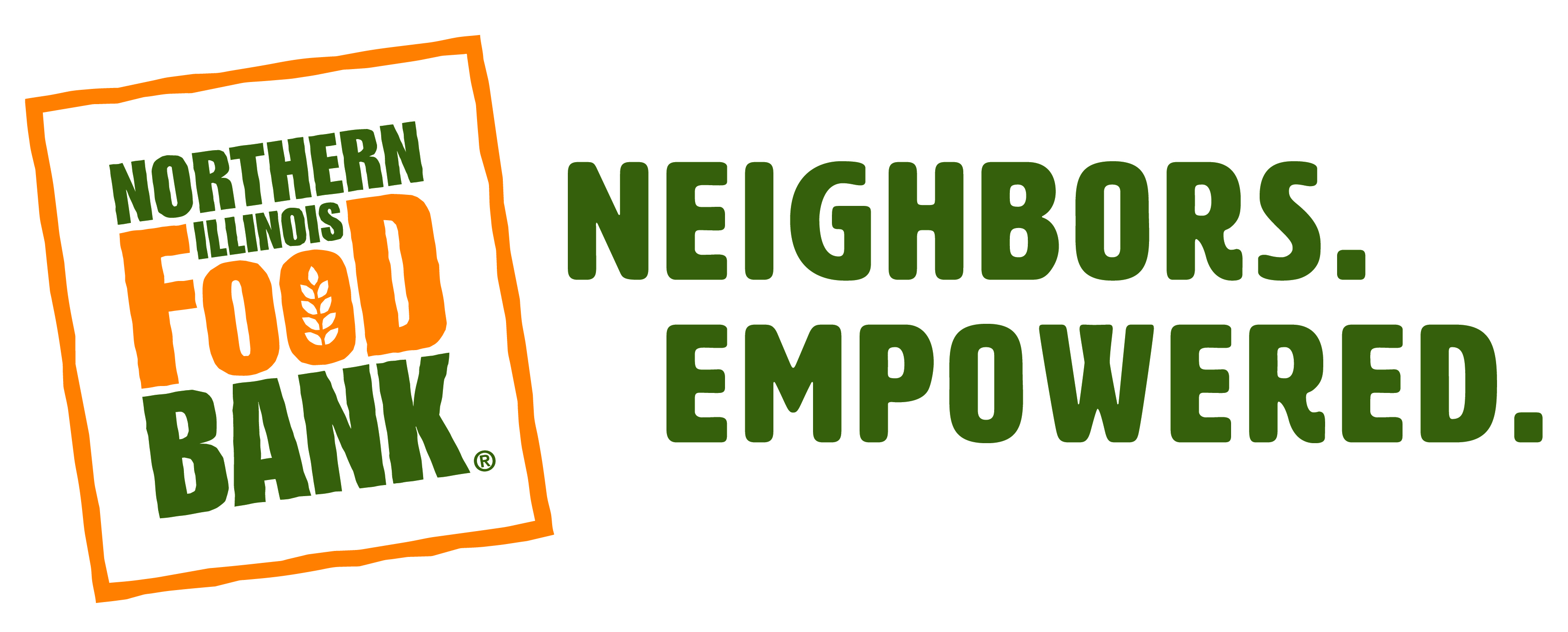 Northern IL food bank. Neighbors. Empowered.